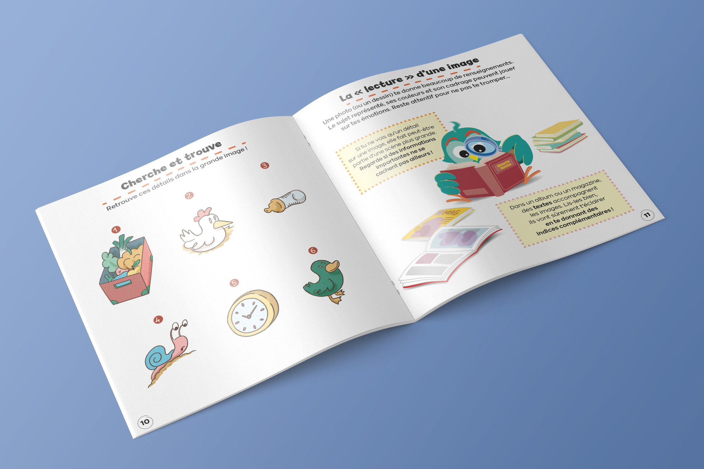 Illustrations cahier jeux, magazine Pirouette numéro 253, sur le thème du Salon de l'Agriculture.