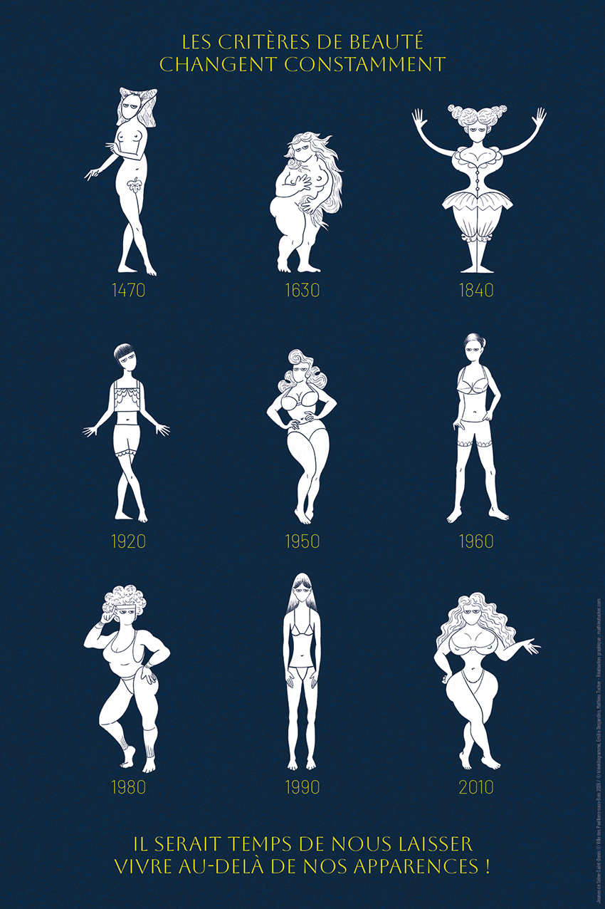 Affiche contre le sexisme, crée avec les jeunes de Pavillons-sous-Bois. Pour faire avancer les mentalités contre le sexisme.